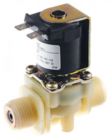solenoid valve single, with non return valve straight 230V inlet ½" ET outlet ½" ET MULLER