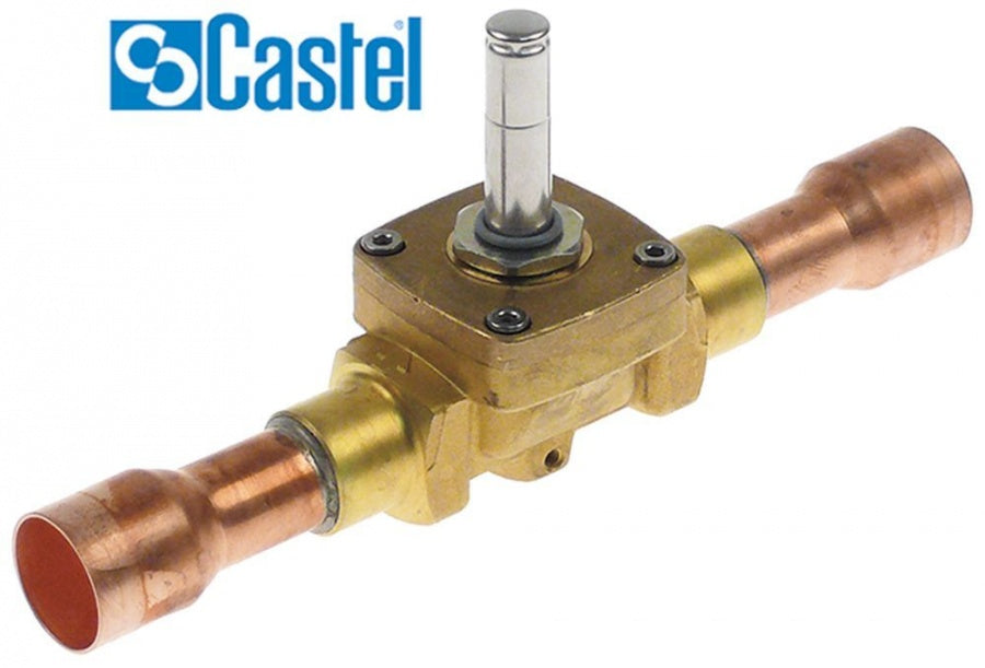 solenoid valve body NC type 1079/7S p max 45bar DN 12,5mm connection 22mm soldering connection