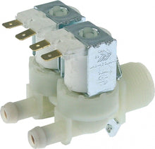 Electrovalva, 2 Cai, 230 V, intrare ¾", iesire 11,5 mm. t. max. 90°C, plastic, TP - Cod 370416