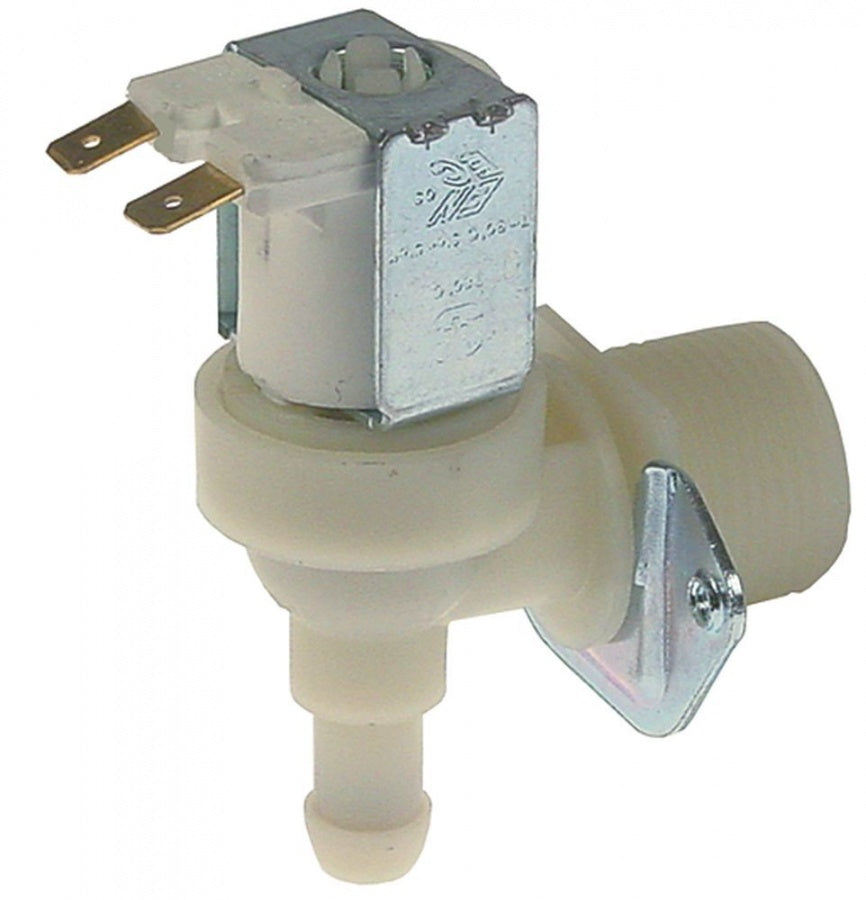 Electrovalva unghiulara 1 iesire cu reductie, 230V, intrare ¾", iesire 11,5 mm, t. max. 90°C, TP - 370420