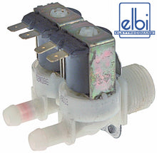 Electrovalva, 2 Cai, 230 V, intrare ¾", iesire 11,5 mm. t. max. 90°C, iesire A 2,5l/min - Cod 370433