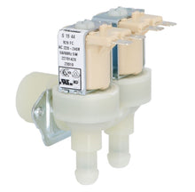 Electrovalva dubla 230V, intrare 3/4", debit intrare 10l/min, debit iesire 1.2l/min,  t.max. 90°C - 370437