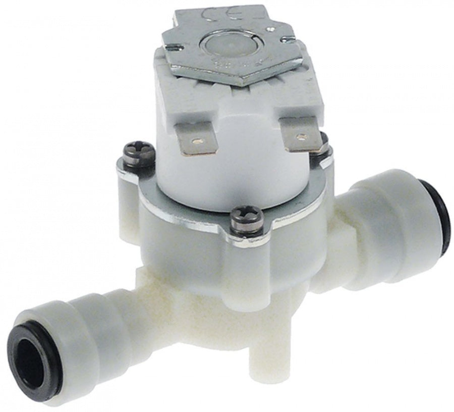 Electrovalva 230 V cu conectare rapida, intrare 8 mm, iesire 10 mm, raport ciclic 100% - 370481
