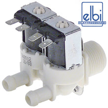 Electrovalva dubla cu reductii in iesire de 2 l/min, 220-240V, intrare ¾", iesire 11,5 mm, t.max. 60°C - 370526