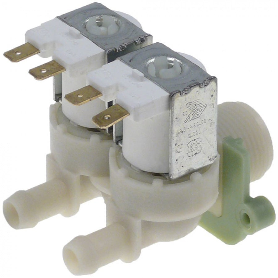 Electrovalva dubla dreapta 230 V, intrare 3/4", iesire 11,5 mm, DN10 - 370628