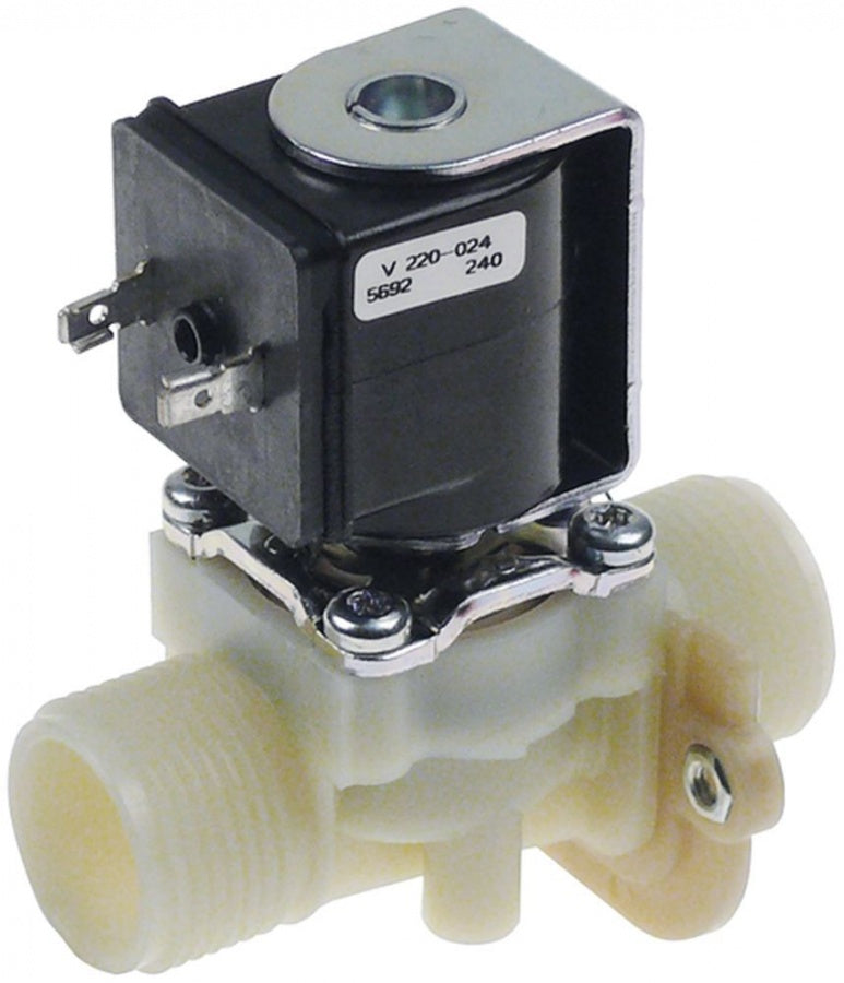 solenoid valve single straight 220-240V inlet ¾" 10 MULLER flow regulating valve inlet green