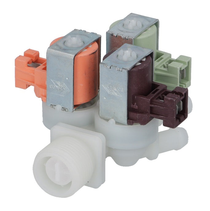 Electrovalva 3 cai, 230V, intrare 3/4", iesiri 11,5 mm, deschidere nominala DN 10, EATON (INVENSYS), Rational 5001050 - 370672