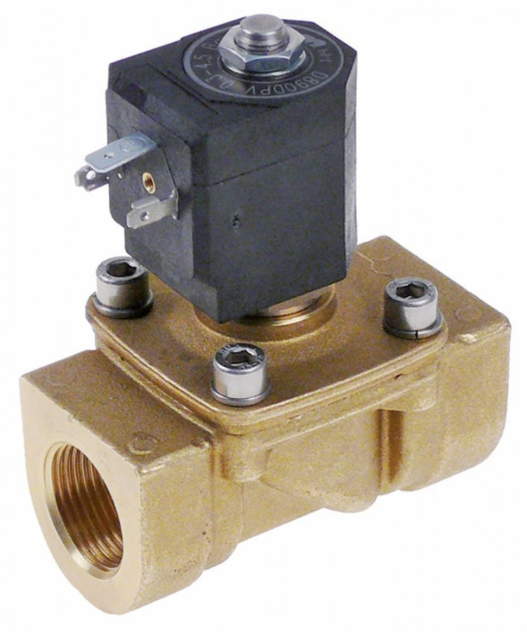 Electrovalva 3/4", 230 V, tip D890DPV, DN 11,5 mm, lungime L 85 mm, t.max. 150°C, abur / apa fierbinte - 370683