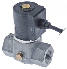 solenoid valve gas 2-ways 230V inlet ½" IT outlet ½" IT connection cable L 69mm