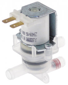 solenoid valve double straight 220-240V AC inlet 11 outlet 11mm plastic MILANO output B red