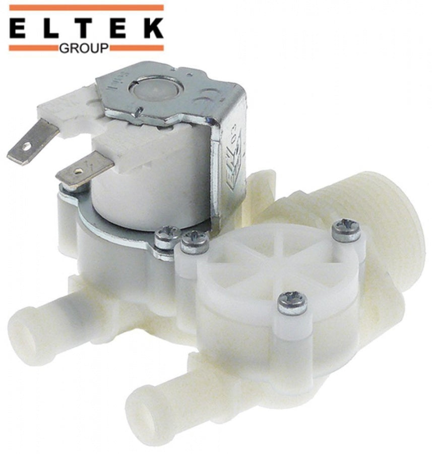 solenoid valve double straight 230V inlet 3/4 outlet 11,5mm input 7l/min DN10 ELTEK