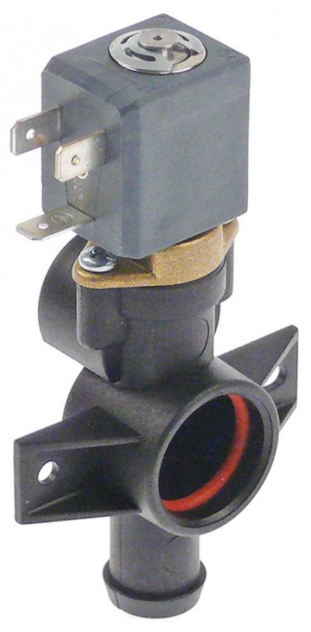 drain solenoid valve kit brass 1/1-ways 24VAC inlet 12,5 outlet 15,5 L 110mm body plastic DN 8mm