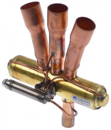 reversing valve 4-way Ranco type V3-412080800 inlet 3/4" (19.18mm) outlet 1/2" (12.84mm)