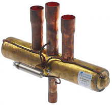 reversing valve 4-way Ranco type  inlet 3/4" (19,18mm) outlet 1/2" (12,83mm)