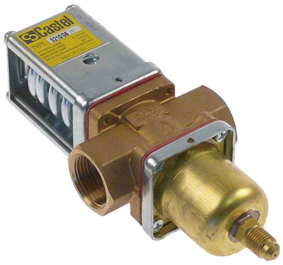 cooling water regulator G 3/4" type 3210/06 pressure range 5-18bar water pressure max. 10 bar
