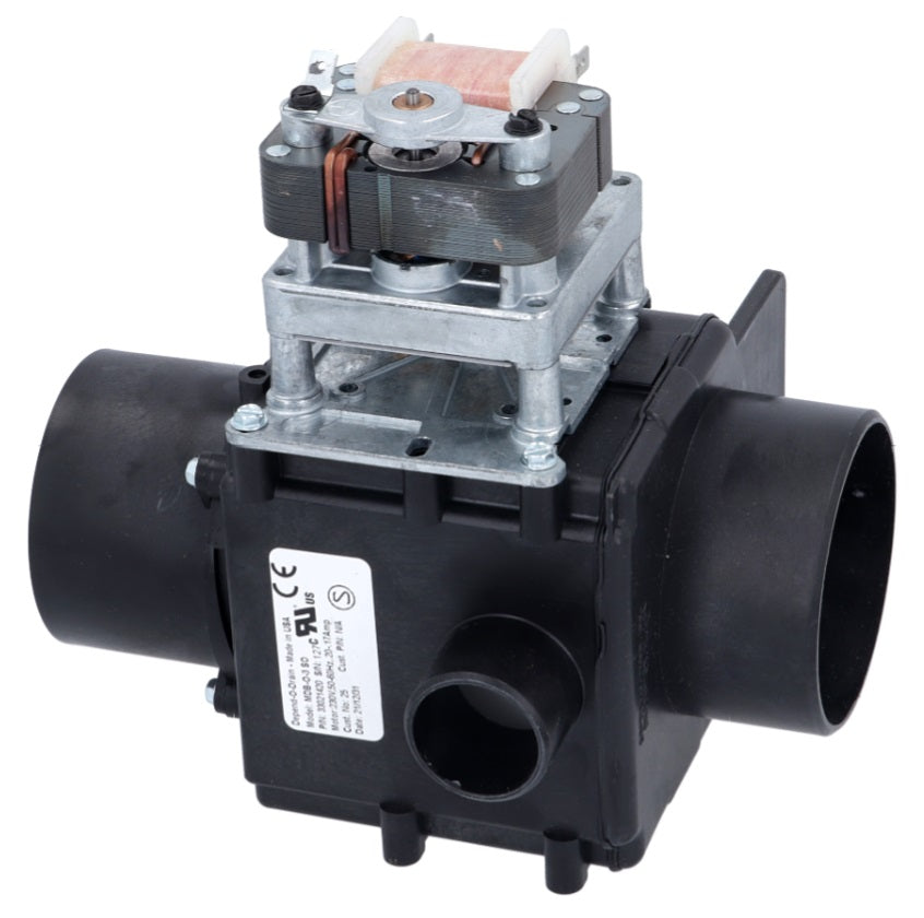 Valva de golire MDB-O-3, 230V, 50/60Hz, intrare 80 mm, iesire 75 mm, preaplin ø 35 mm, normal deschisa - 422090007500 - 370875