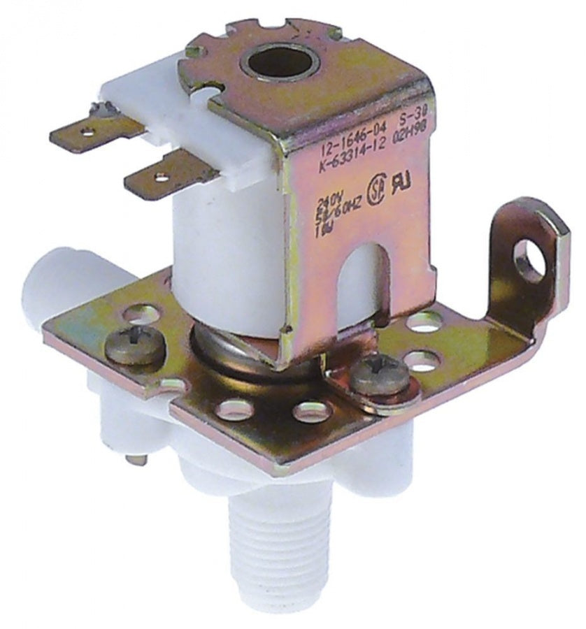 solenoid valve angled 240V inlet 3/8" EATON (INVENSYS) type K-63314-12 outlet 3/8"