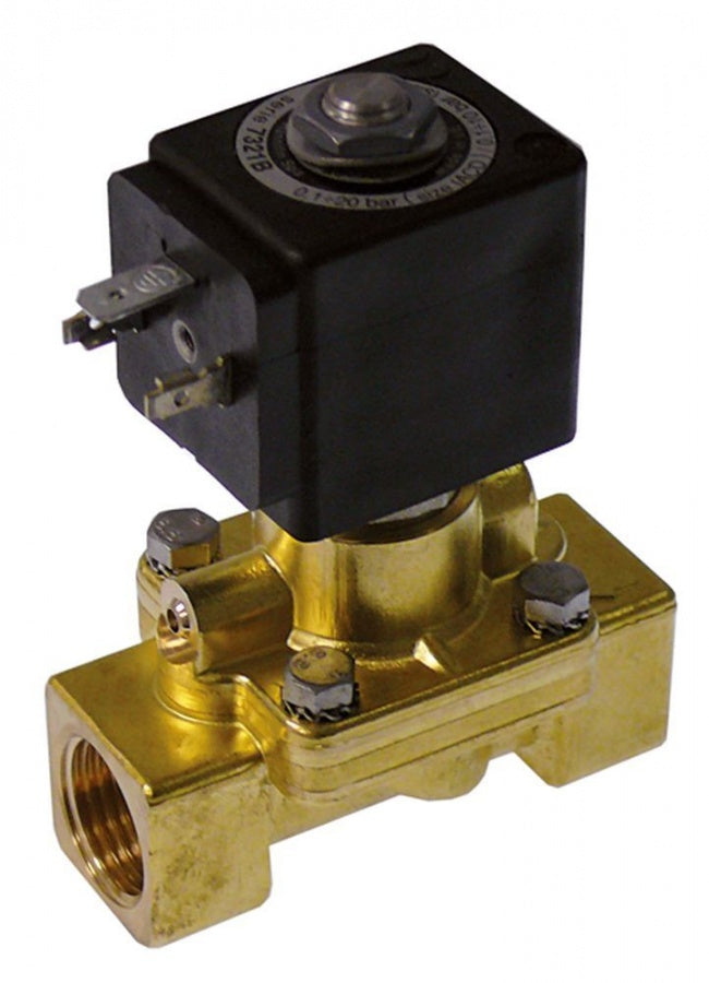 Electrovalva 1/2" Parker 7321(PM133), bobina DZ02A2, 24V alternativ, L 72 mm, deschidere nominala 12 mm, priza DIN, max. 20 bari - 371182