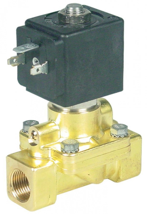 Electrovalva 2 Cai, 230 V, racord 3/8", L 69 mm, deschidere nominala 12 mm, priza DIN - Cod 371185