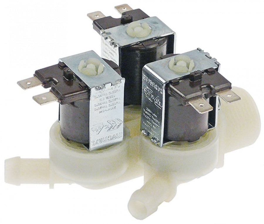 Electrovalva tripla, plana, 230 V, intrare 3/4", iesire 11,5 mm, deschidere nominala DN10, EATON (INVENSYS) - 372025