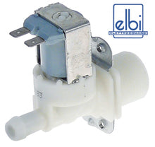 Electrovalva dreapta 24 V, filet intrare 3/4", racord iesire 11,5 mm, DN10, t.max. 90°C, ELBI, plastic - 373000