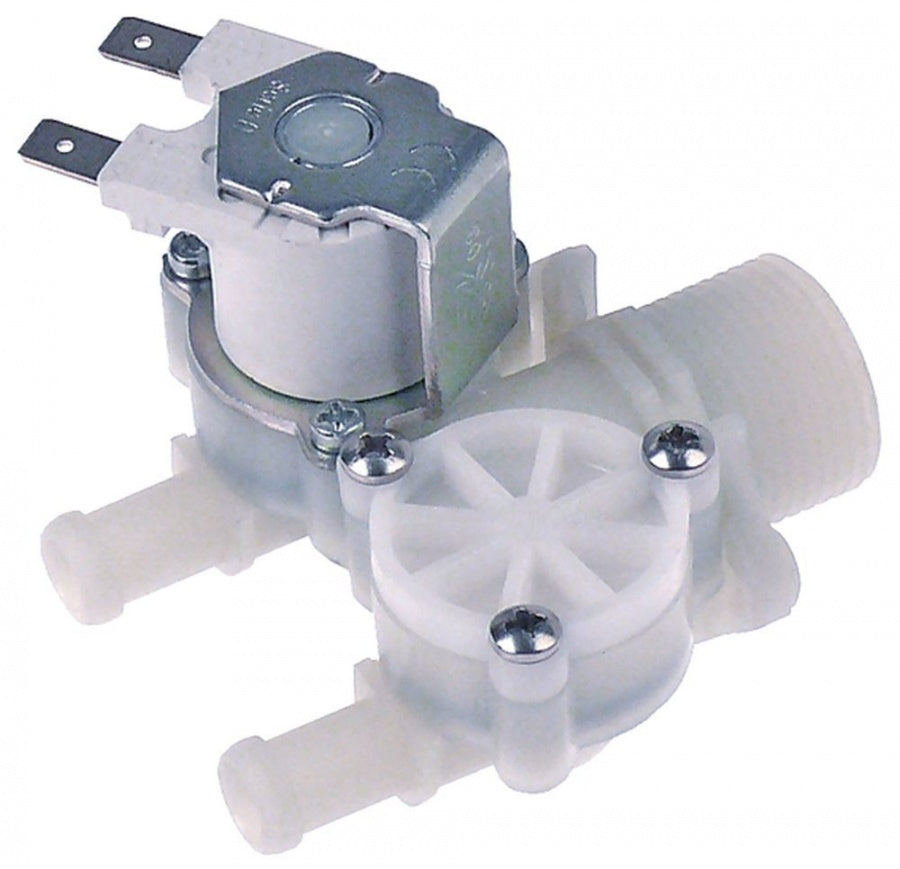 Electrovalva, 2 Cai, cu reductie iesire (doar 1 bobina) - Cod 374035