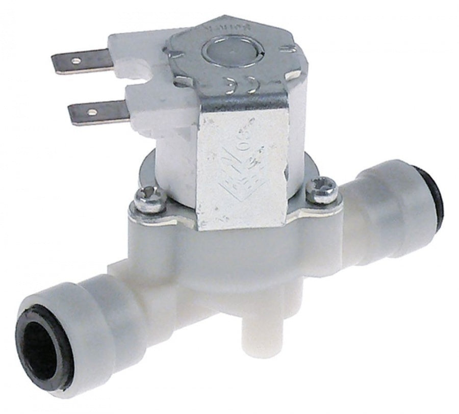 solenoid valve single straight 230V inlet JG 8 outlet mm output 0,45l/min t.max. 60°C