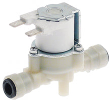 Electrovalva RPE, racorduri rapide JG 8 mm, t.max. 60°C, cu reductie de debit pe iesire ALB 1-1.25 l/min, UNOX KEL1411A - 374058