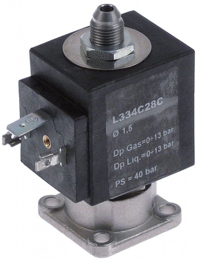 Electrovalva ZA32A cu 3 cai, 230 V, 0°+130°C - 374079