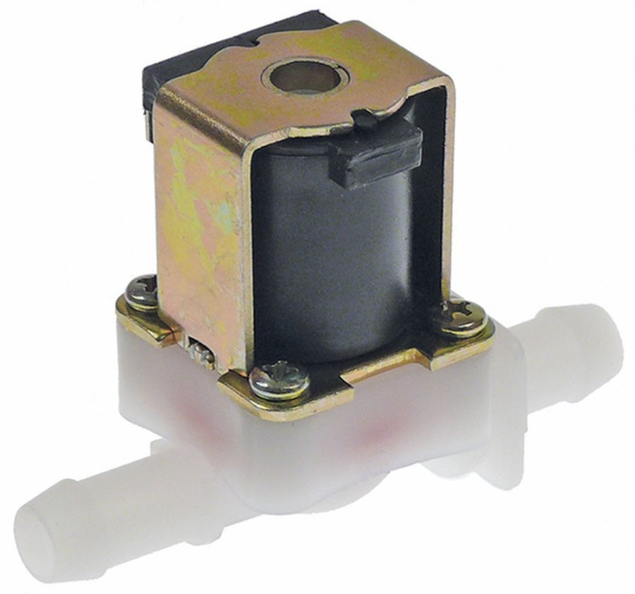 electrovalva simplu 2 căi 12VDC intrare 11mm ieșire 11mm potrivit pentru ieșire
