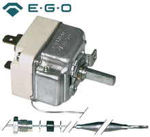 Termostat 30-110°C, contact 16 A, bulb ø 6x138 mm, lungime capilar 900 mm, presetupa M9x1 - 375001