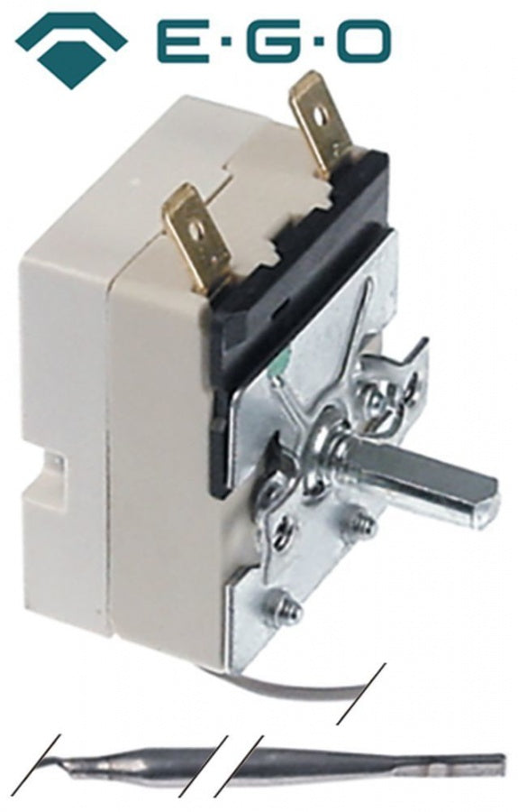 Termostat 30-85°C, contact 16 A, bulb ø 6 x 92 mm, lungime capilar 830 mm - 375005