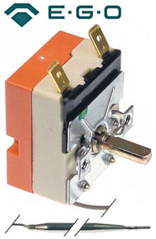 Termostat reglabil 50-358°C, 1 contact, 16 A, senzor ø 3,1 x 147 mm - 375012