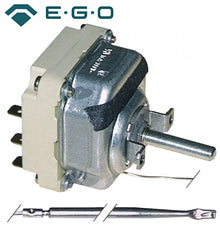 Termostat 60-300°C, 3 contacte, 16 A, dimensiuni bulb ø 4 x 128 mm, lungime capilar 880 mm - 375057