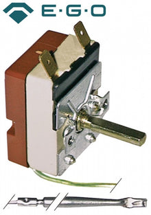 Termostat 60-300°C, contact 16A, bulb ø 4 x 100 mm, lungime capilar 830 mm, EGO 55.13052.150