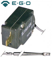 Termostat 318°C, contact 12 A, bulb ø 4 x 111 mm, lungime tub capilar 530 mm, racord M9x1 - 375093