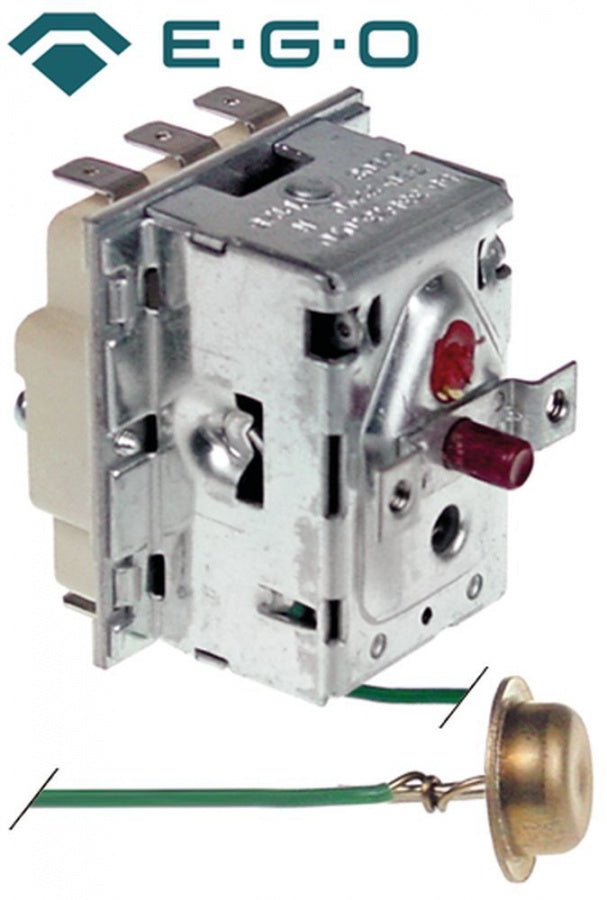 safety thermostat 360°C 3-pole 20A probe ø 15mm probe length 8mm capillary pipe length 1150mm