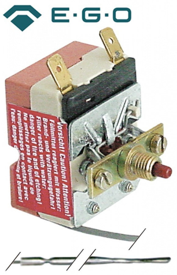 Termostat de siguranta 420°C, 16 A, senzor ø 3,9 x 228 mm, fir capilar 1130 mm - 375121