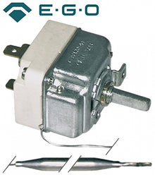Termostat, temperatura maxima 90°C, gama temperatura 30-90°C, 1 contact, 16 A, senzor ø 6 mm, lungime senzor 173 mm - Cod 375135