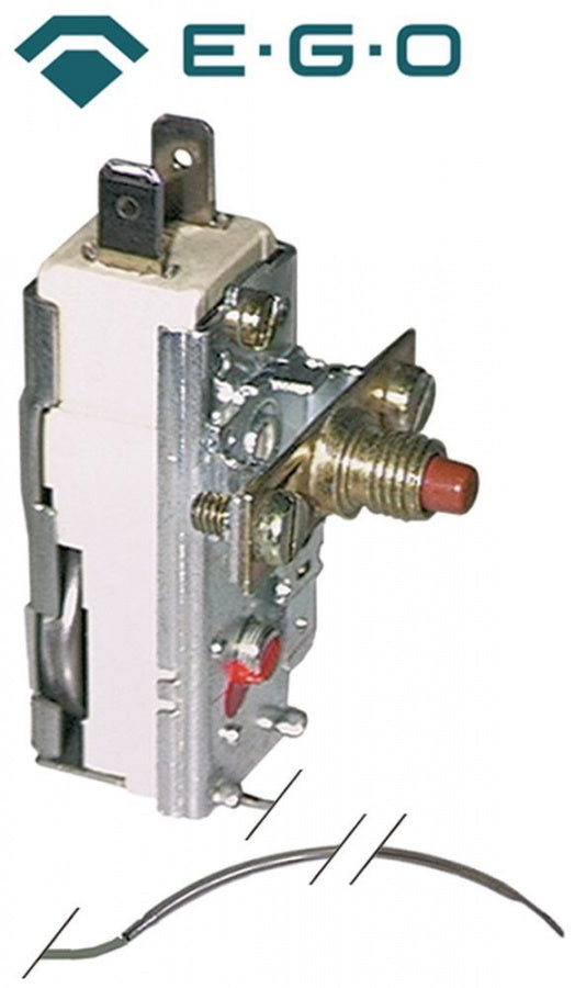 Termostat de protectie 250°C, 16 A, senzor curbat ø 3,03 x 160 mm, EGO 55.14542.040 - 375137