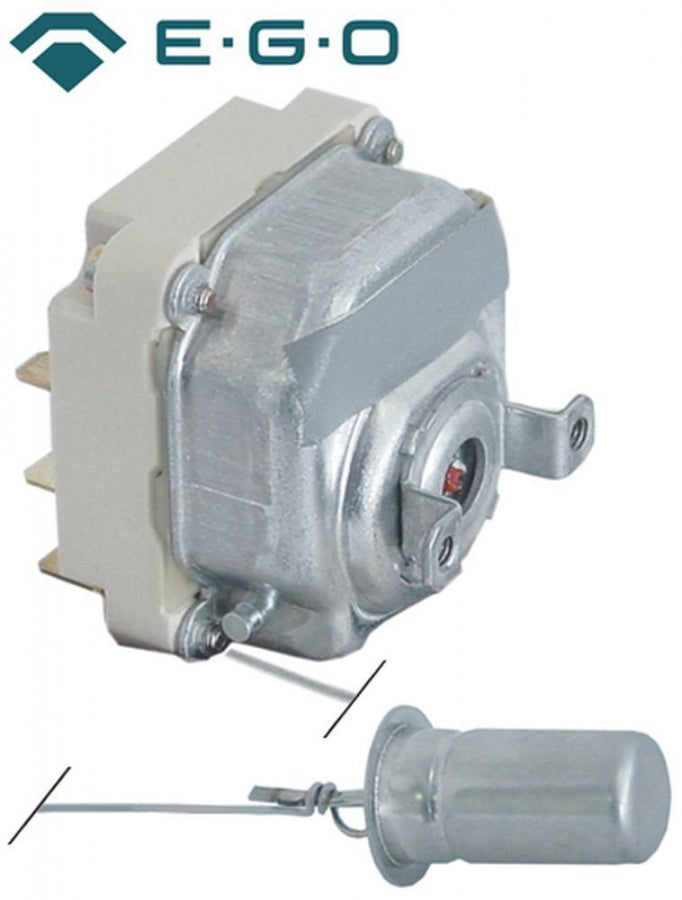 Termostat, temperatura maxima 52°C, gama temperatura fixa 45/52°C, 2 contacte, 16 A - Cod 375144
