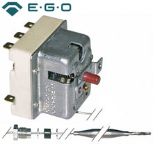 Termostat, 145°C, 3 contacte, 20 A, senzor ø 3 mm, lungime senzor 178 mm, lungime tub capilar 1790 mm - Cod 375150