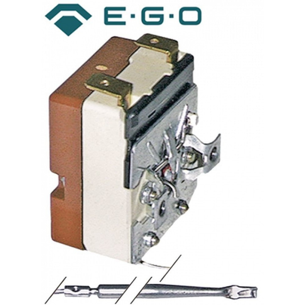 Termostat de siguranta 291°C, contact 16A, senzor ø 5 x 90 mm, lungime tub capilar 870 mm - 375156