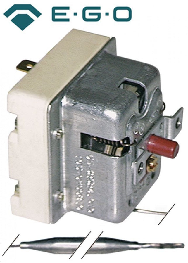Termostat de siguranta 150°C, cu 1 contact 20 A, bulb ø 6 x 74 mm, capilar 1700 mm - 375170