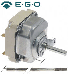 Termostat 50-300°C, 3 contacte 16A, dimensiuni senzor ø 3x219 mm, lungime capilar 900 mm - 375192