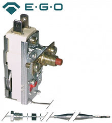 Termostat, 240°C, 1 contact, 16 A, senzor ø 6 mm, lungime senzor 77 mm, lungime tub capilar 1280 mm - Cod 375260