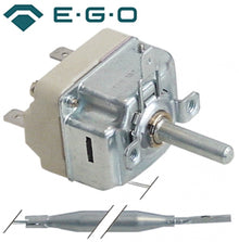 Termostat reglabil 80-190°C, contact 16 A, 250 V, senzor ø 6x87 mm, pentru friteuza, EGO 55.19039.822 - 375264