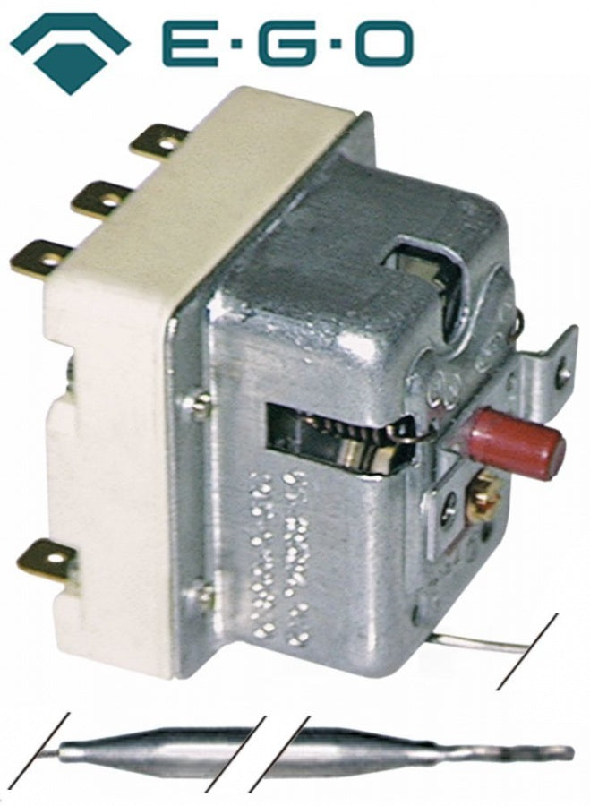 Termostat de siguranta trifazic 150°C, contacte 20 A, senzor ø 6 x 79 mm, lungime tub capilar 900 mm - 375277