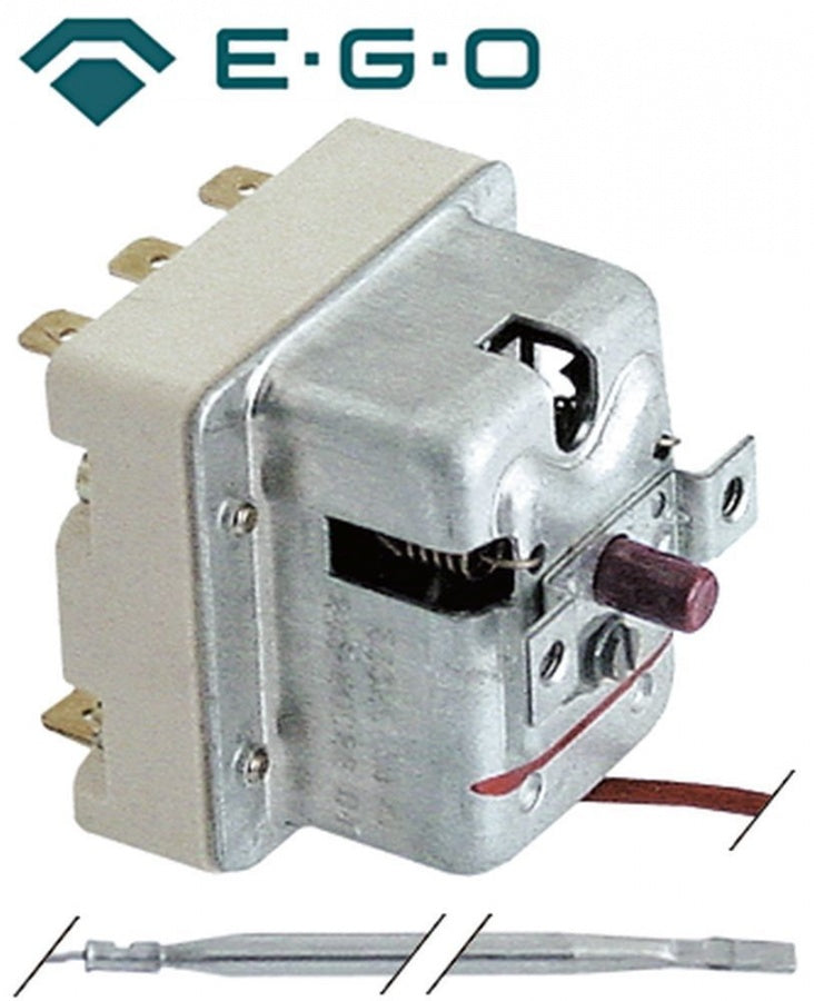 Termostat de siguranta 24°C, 3 contacte 20A, senzor ø 4x120 mm, lungime tub capilar 1800 mm - 375312