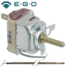 Termostat, temperatura maxima 415°C, gama temperatura 65-415°C, 1 contact, 16 A, senzor ø 3,9 mm, lungime senzor 228 mm - Cod 375330